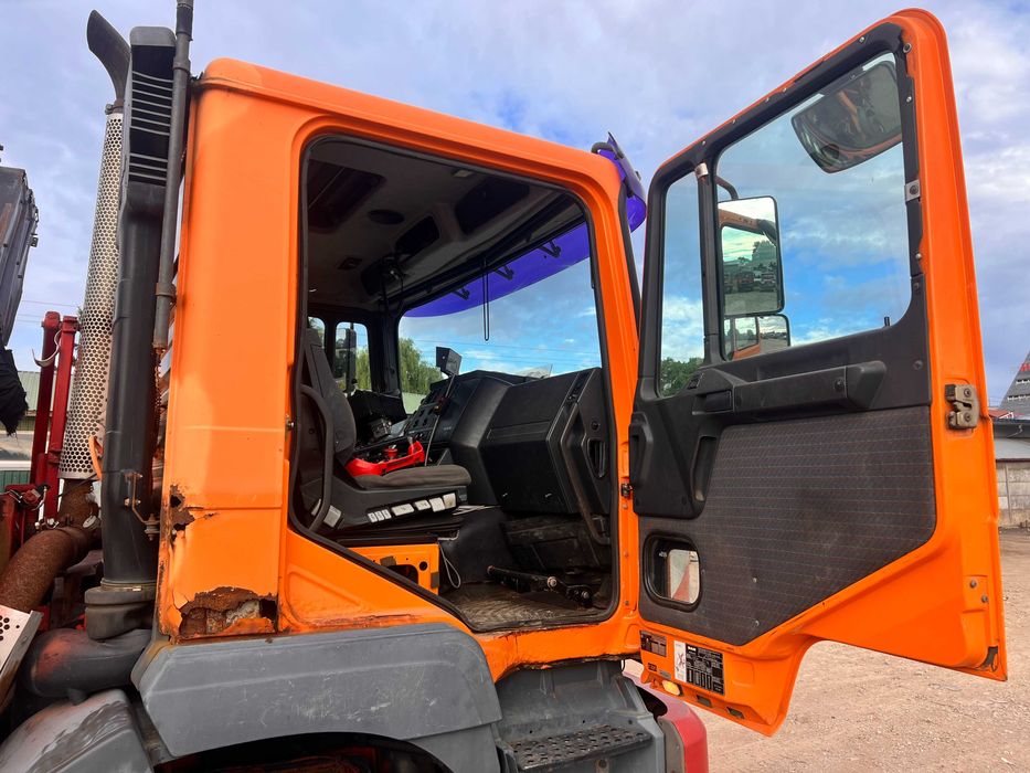 MAN 19.343 4X4 HDS + pilot wywrotka piaskarka 1999 rok specjalny