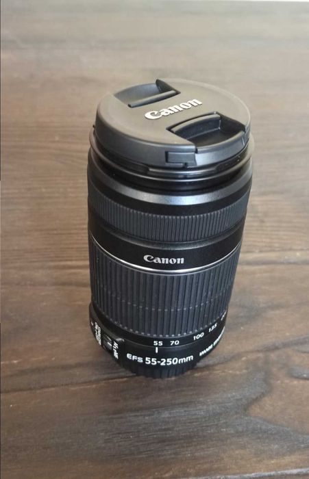 Maquina Fotográfica Canon EOS1300D (Rebel T6)+EF 18 55+EF 50+EF 55-250