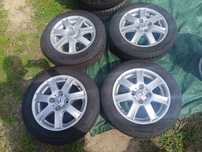 Alufelgi Rial z Oponami  4x100 175/65/15 et45