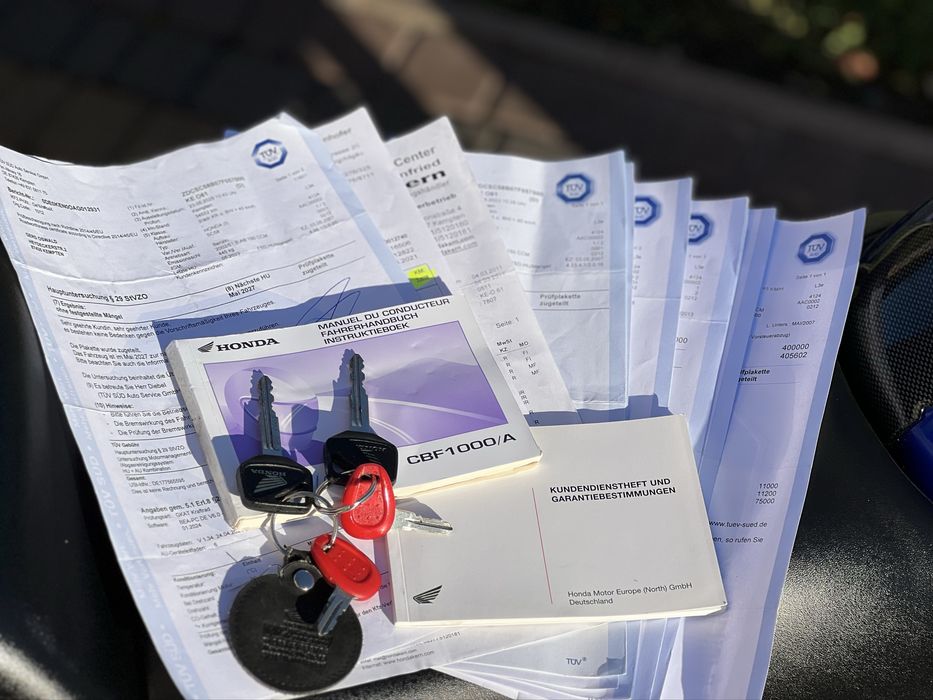 Honda CBF1000ABS Інжектор без пробігу по Україні (6300$)