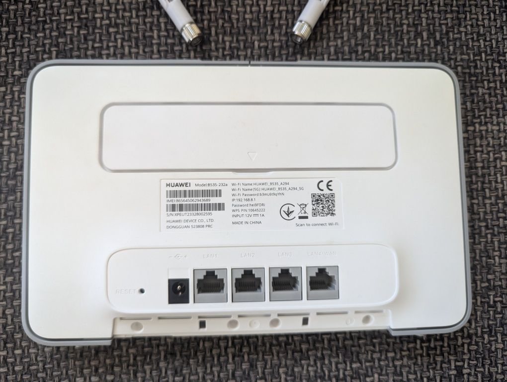 Huawei B535-232a router z modem wifi wzmacniacz anteny SIM 4G pro cpe