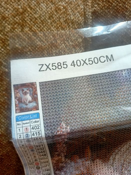 Diamond painting kot syjamski obraz do wyklejenia