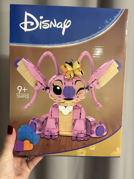 Zestaw Klocków Figurka Andzia 784 Sztuk Lilo Stitch