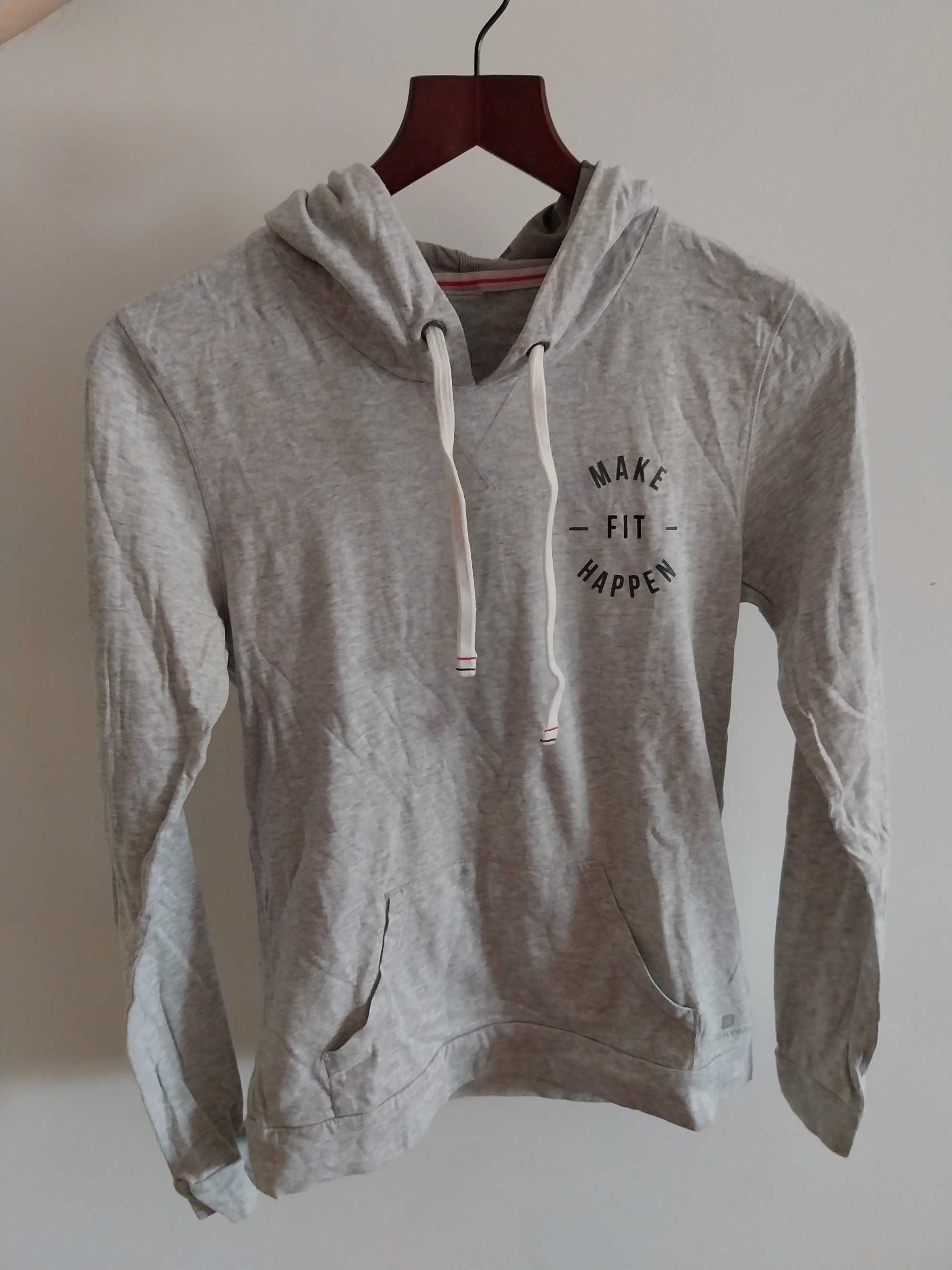 Camisola com capuz/Sweat/Hoodie cinzenta, 13-14 anos