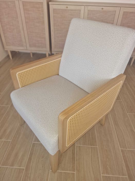 fotel rattanowy nowy