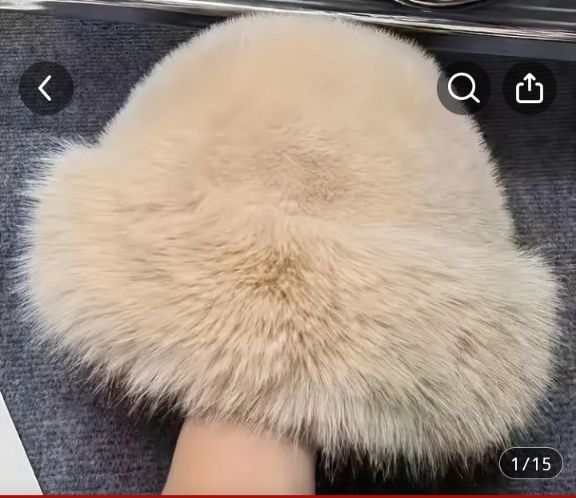 Шапка жіноча під натуральне хутро