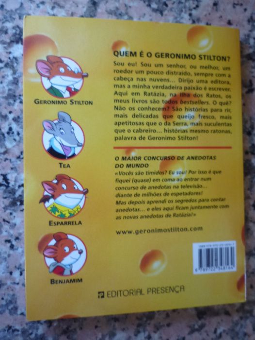 Gerónimo Stilton nº 49 "O Maior Concurso de Anedotas do Mundo"