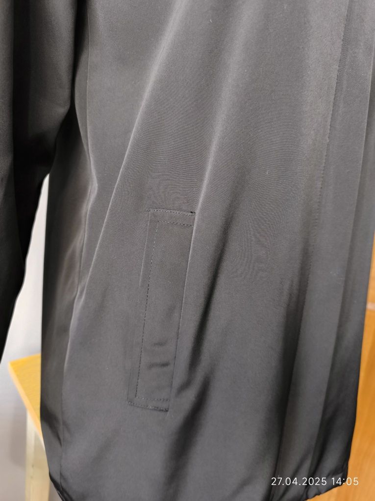Kurtka 8 S 36 M prosta luźna czarna wiosenna Mango