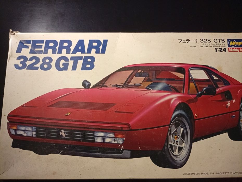 Model FERRARI 328 GTB - HASEGAWA- 1:24 - Unikalny model - Na prezent !