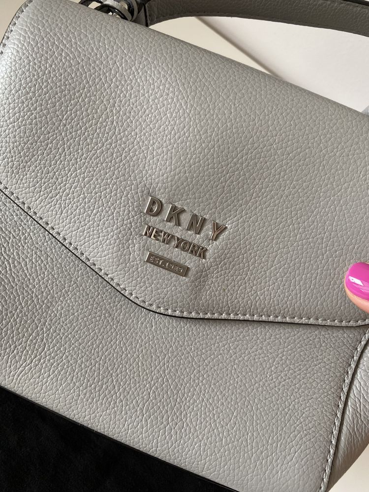 Torebka DKNY skóra naturalna
