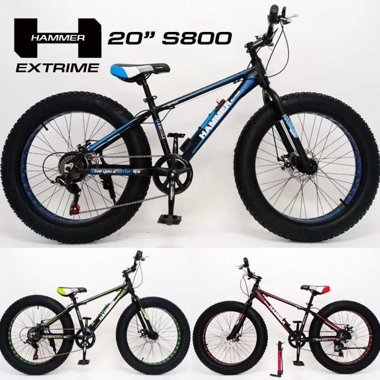 Велосипед фэтбайк 26 рама 19" S800-МАХ HAMMER EXTRIME фетбайк