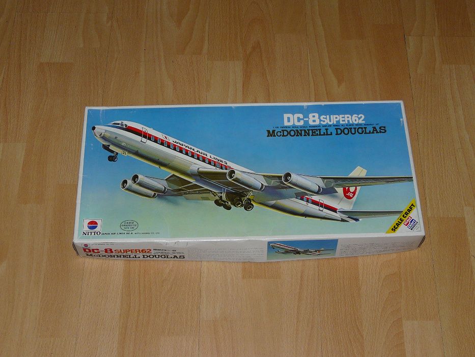 Samolot-Dc8 Super62 (McDonneel Douglas) Nitto (Doyusha-Japan)