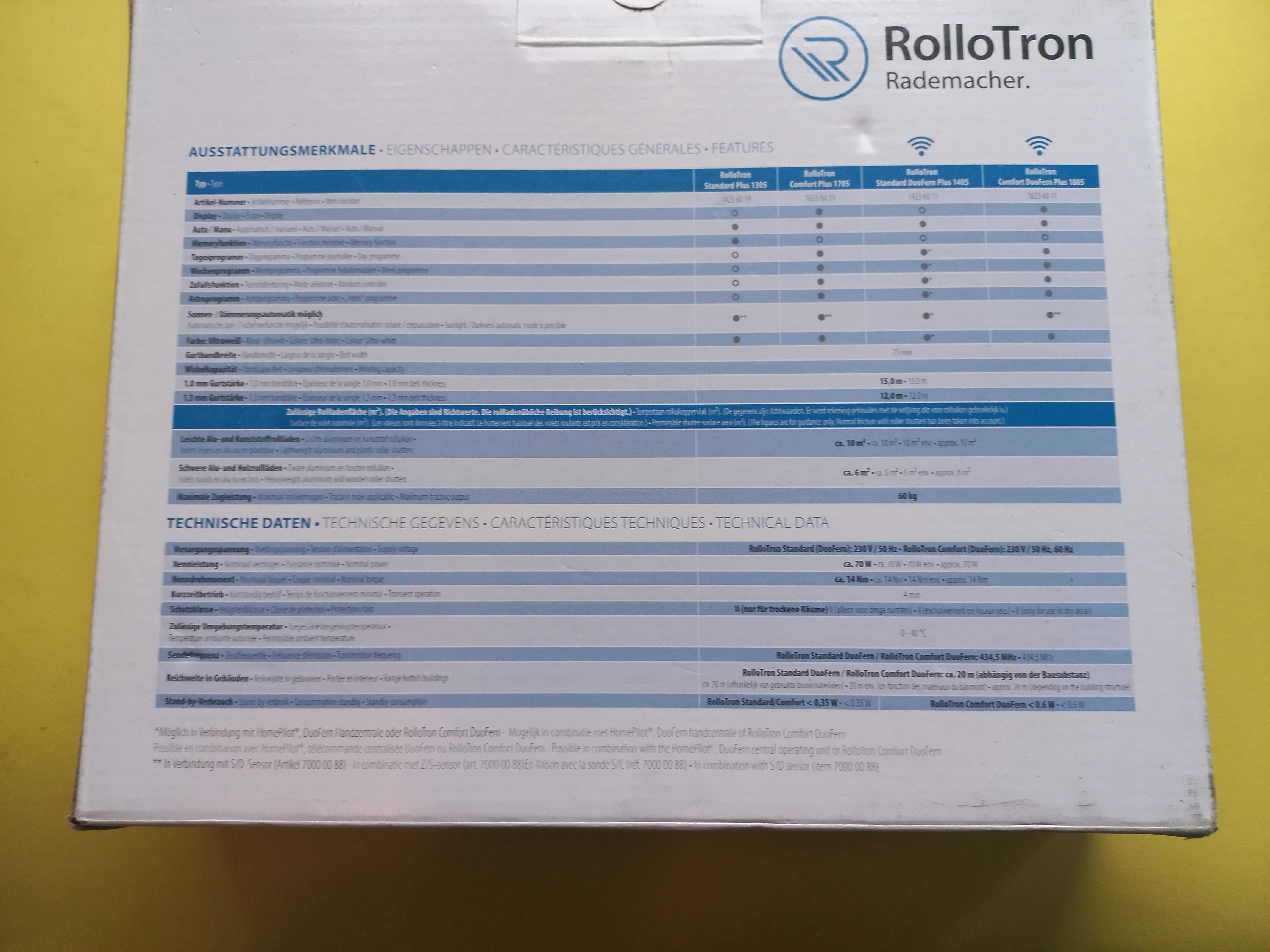 ROLLOTRON zwijacz do rolet automatyczny  WIFI