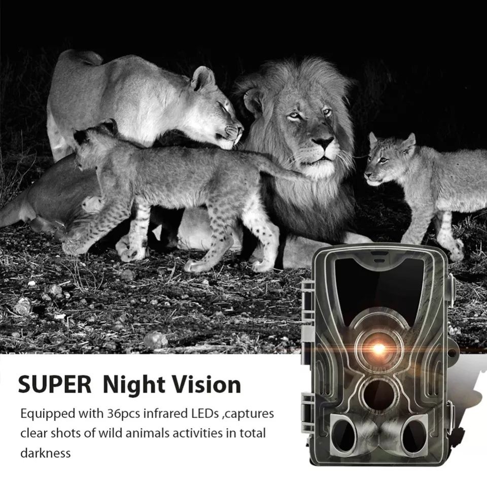 Câmara de Caça HC-801A ip65 visão nocturna disparo rápido SELADO