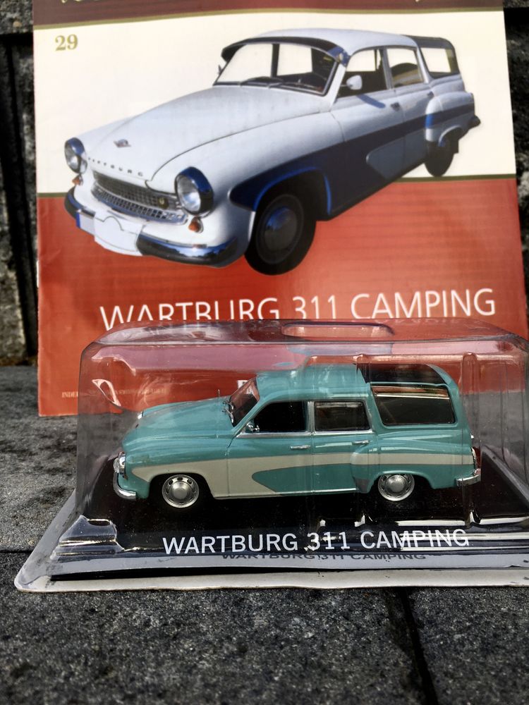 Czasopismo - WARTBURG 311 CAMPING-auta PRL,model,auta,kolekcja