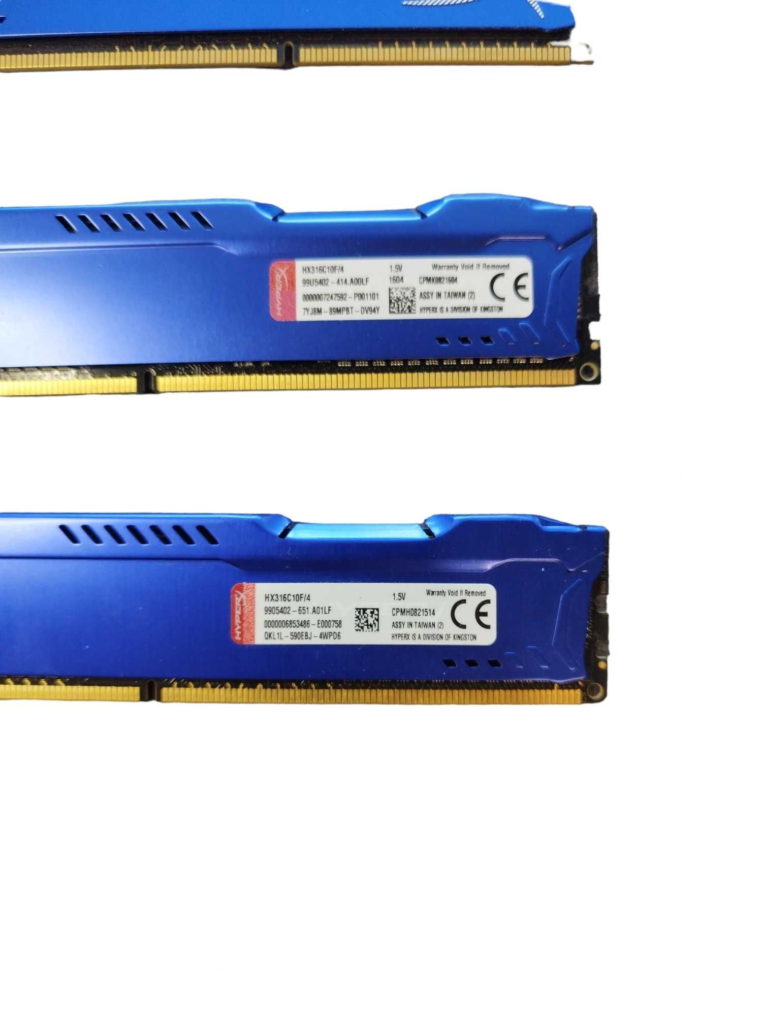 RAM DDR3 1600 HyperX Fury HX316C10F/4 (4x4GB) 16GB