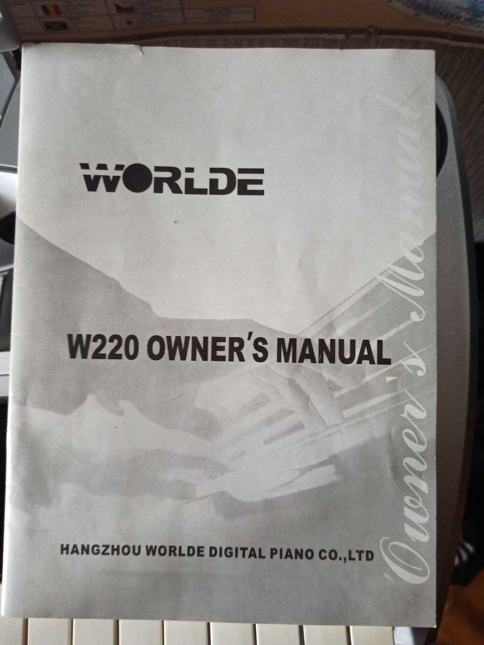 Продаю клавішний Синтезатор Worlde w220