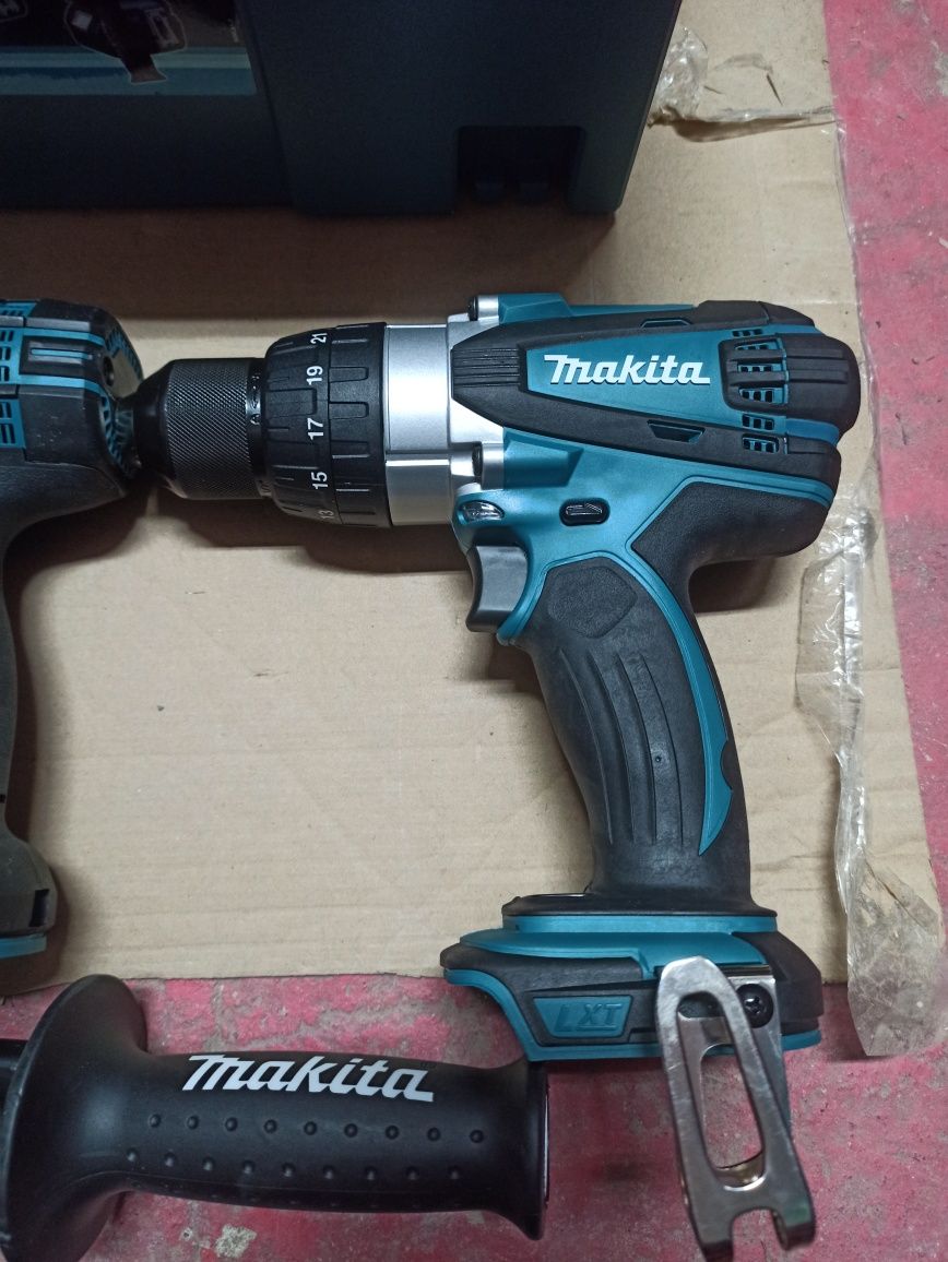 Mocny zestaw Makita Wkrętarka DHP458+Zakrętarka DTD152+2Baterie 5.0ah