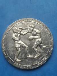 Medal Mistrzostwa Europy w Boksie Katowice 1975