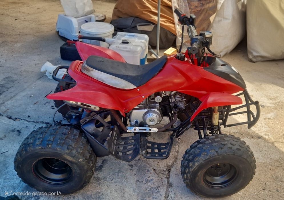 Moto 4 125cc cx auto com Ré aceito troca