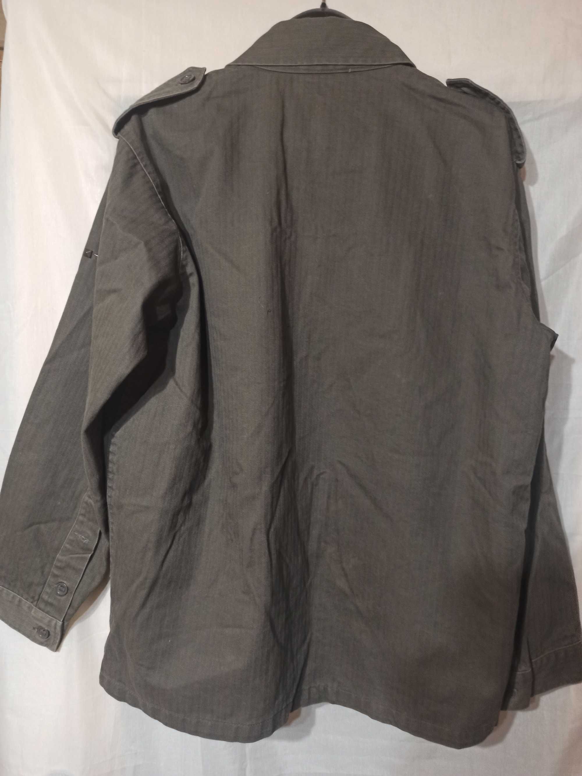 Куртка стиль милитари с подкладкой из сетки р. м