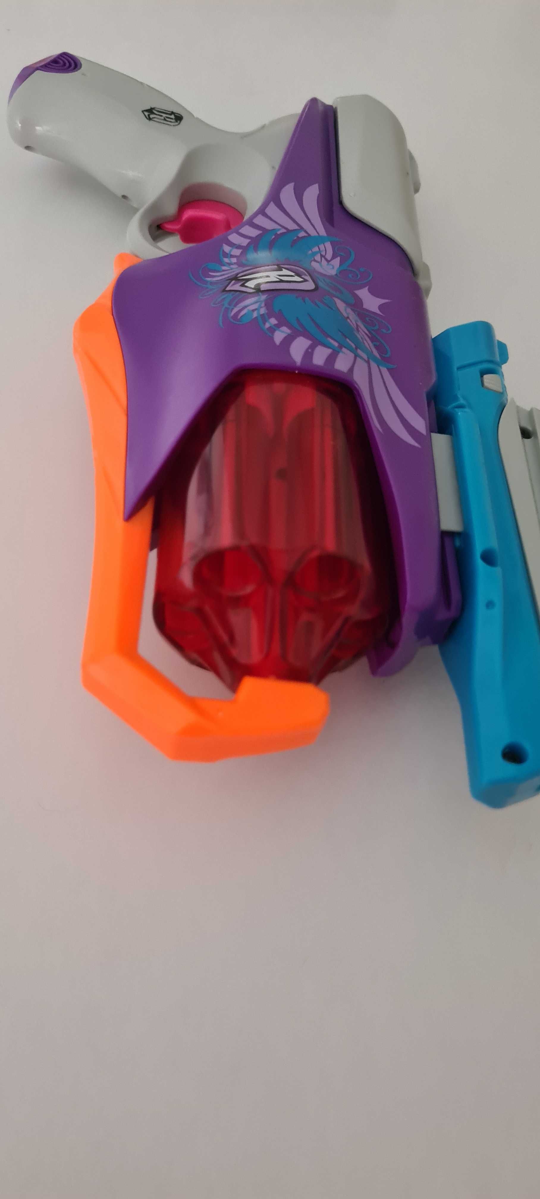 Nerf pistola vários projéteis