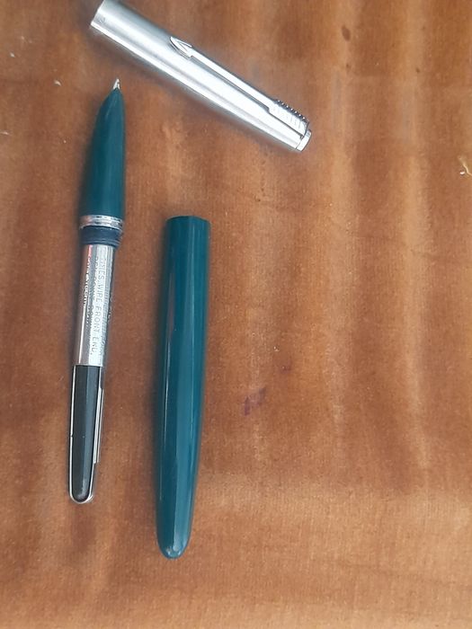 Caneta tinteiro Parker 21 verde