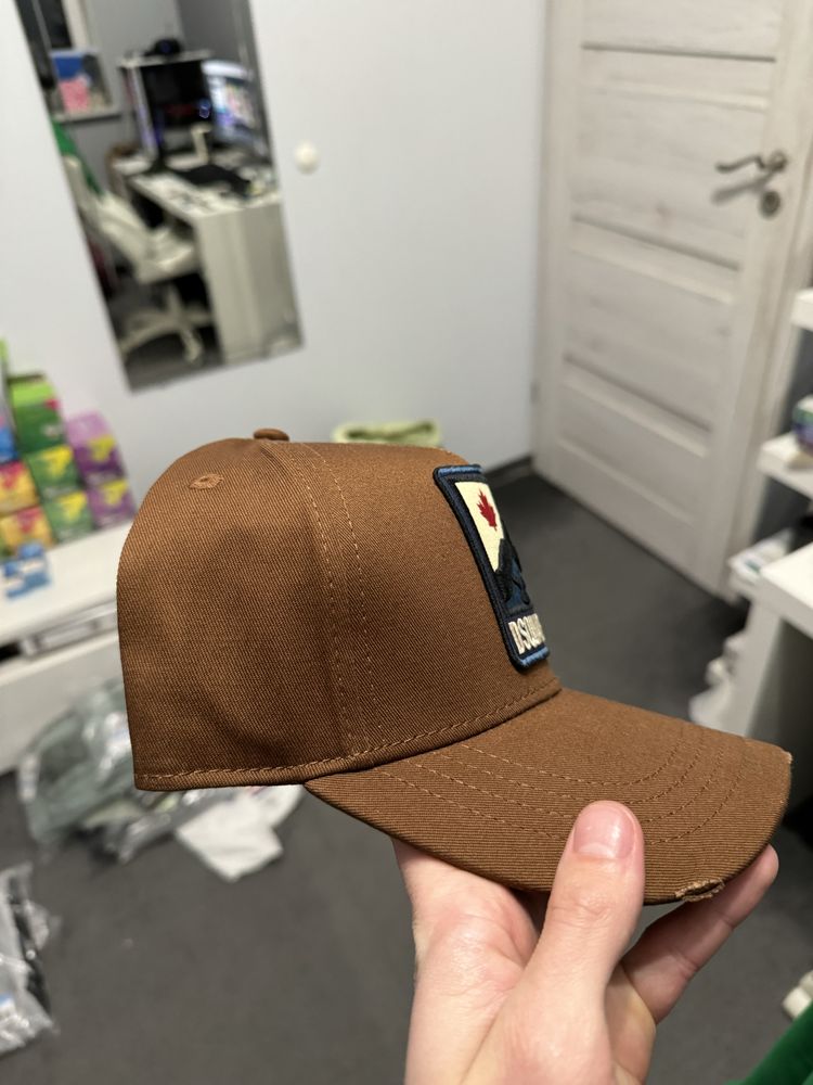 Dsquared2 Czapka brąz