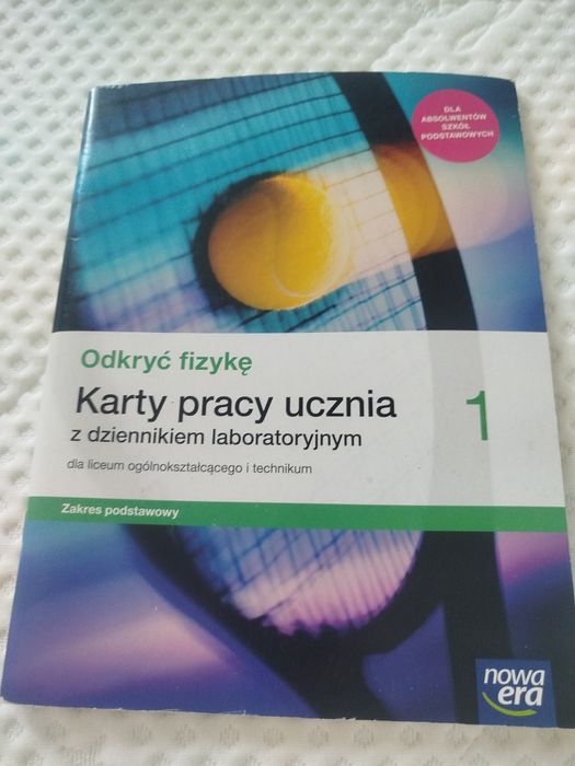 Książka do fizyki. Karty pracy 1 zakres podstawowy