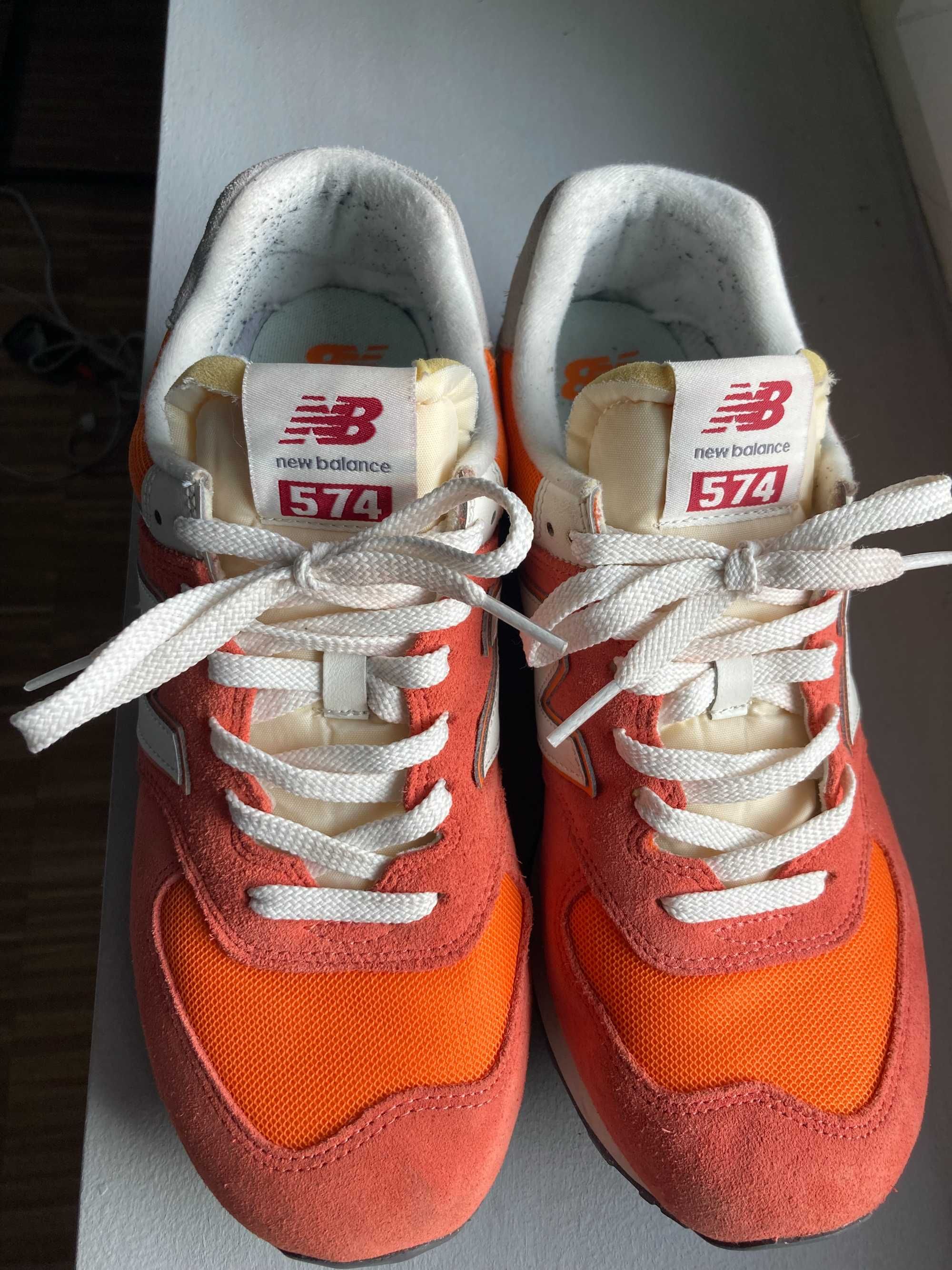 New Balance 574 sneakersy kolor pomarańczowy U574RCB, Jak Nowe