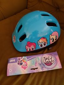 Kask dzieciecy kucyki pony