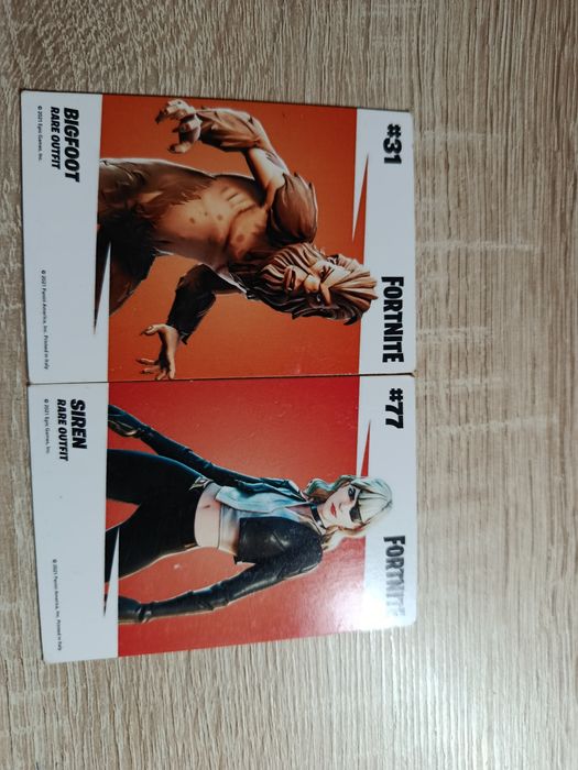 Karty fortnite  skiny