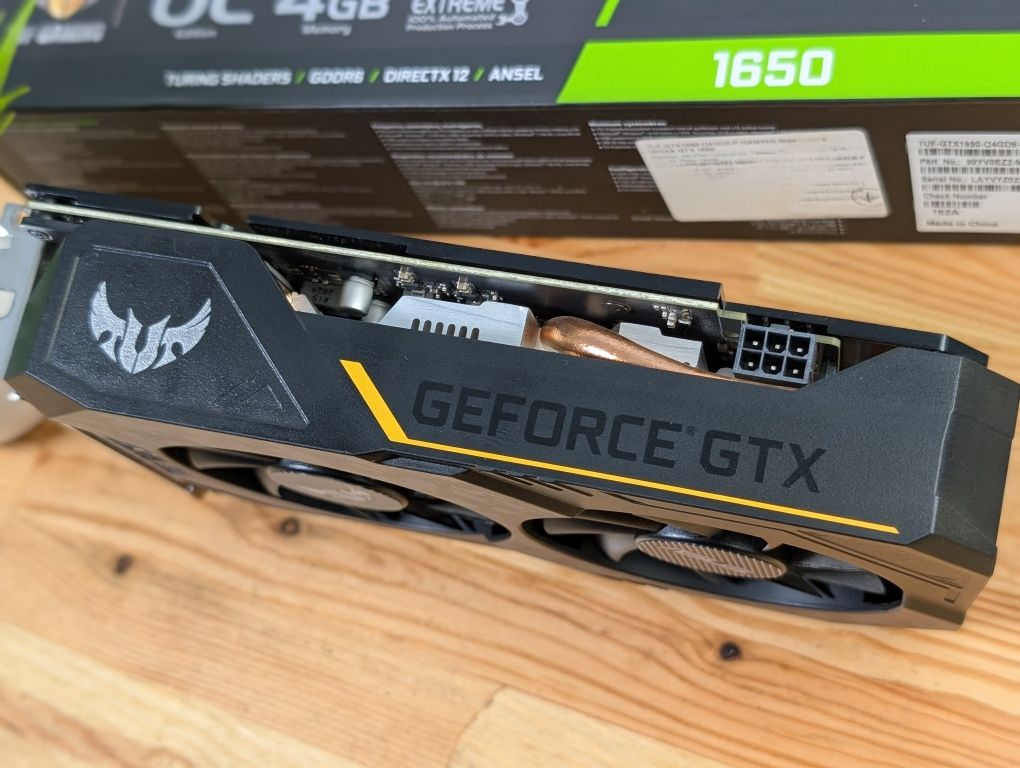 Відеокарта ASUS TUF GAMING GTX 1650 4GB (GDDR6) XPLAY | Гарантія