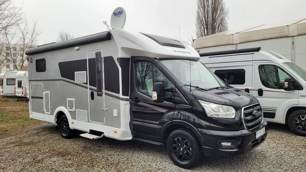 Sunlight ADVENTURE EDITION T 680 | AUTOMAT MAX DOPOSAŻONY | wersja limitowana, klimatyzacja stacjonarna, markiza, bagażnik, kamera, solar, 3 akumulatory, satelita + TV  AUTOMAT, 100% DOPOSAŻONY, klimatyzacja, markiza, solar, satelita, TV