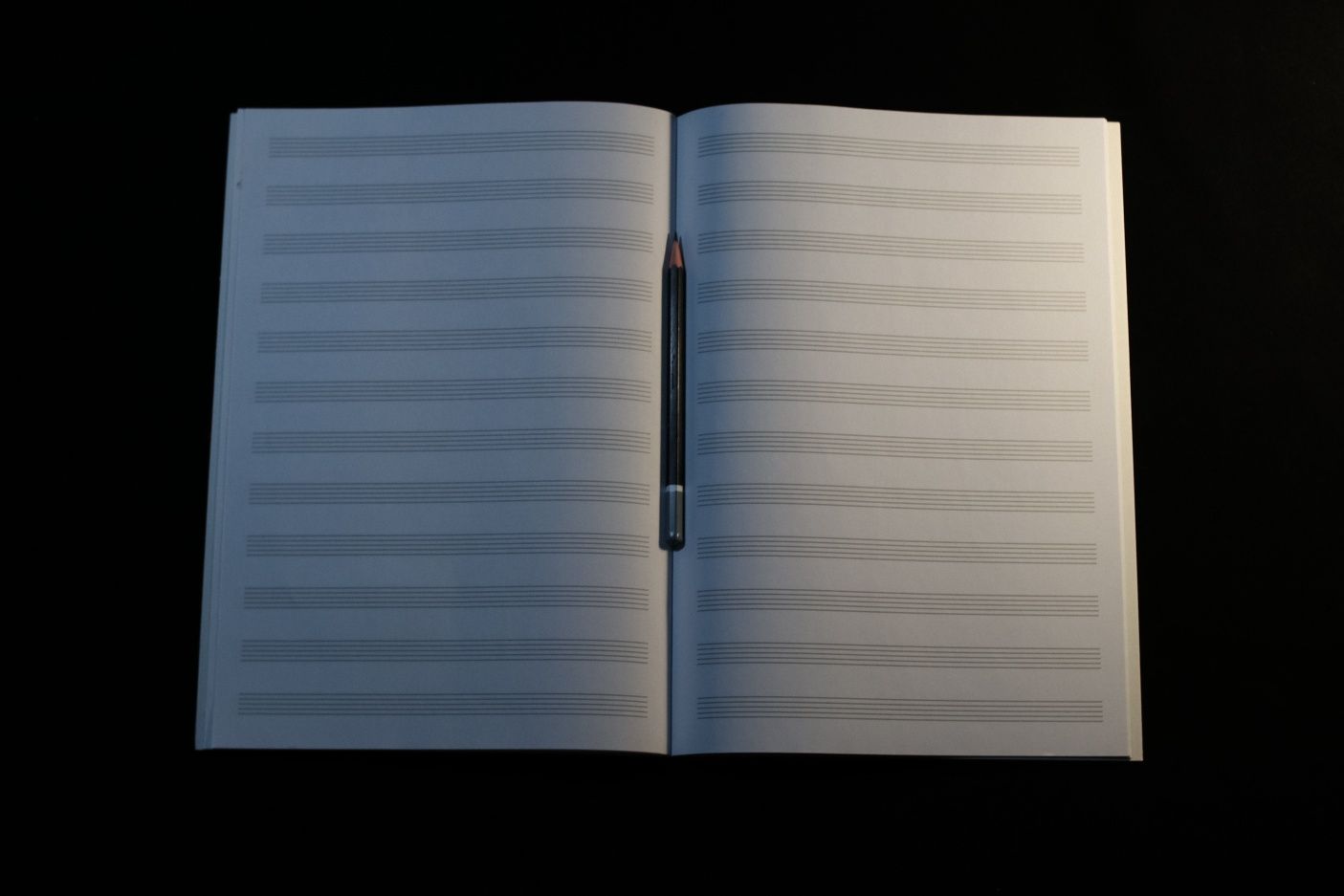 Нотная тетрадь, нотний зошит "music notebook" (тетрадь для нот)