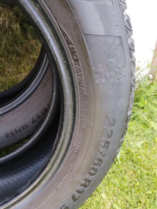 4 Opony zimowe KUMHO 225/60/17