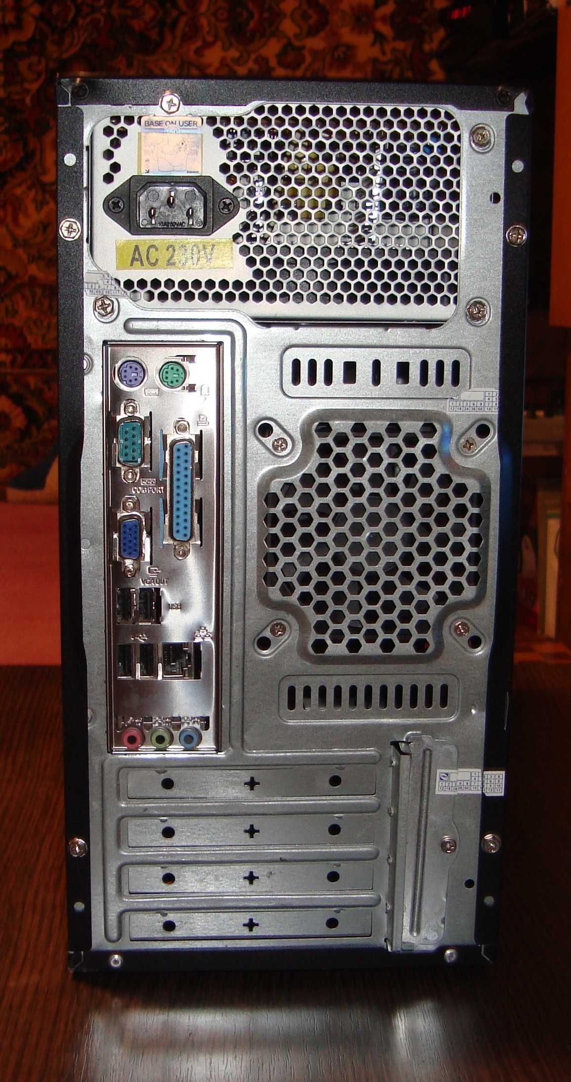 Системный блок Asus H61M-C 4х3.40 Ггц |8GB DDR3|128GB SSD|250GB HDD.