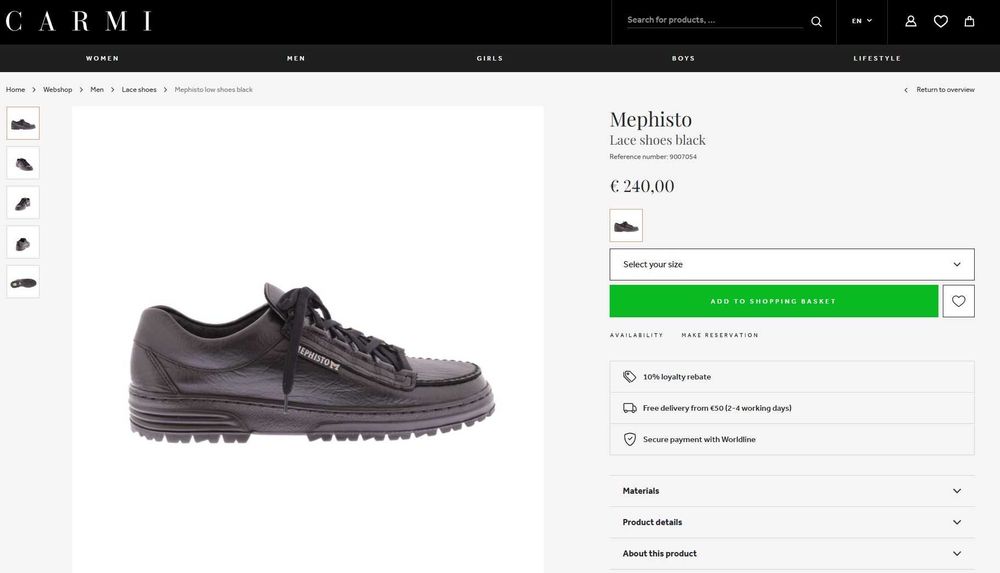 Нові чоловічі шкіряні туфлі лофери Mephisto з Німеччини зозмір 42-43