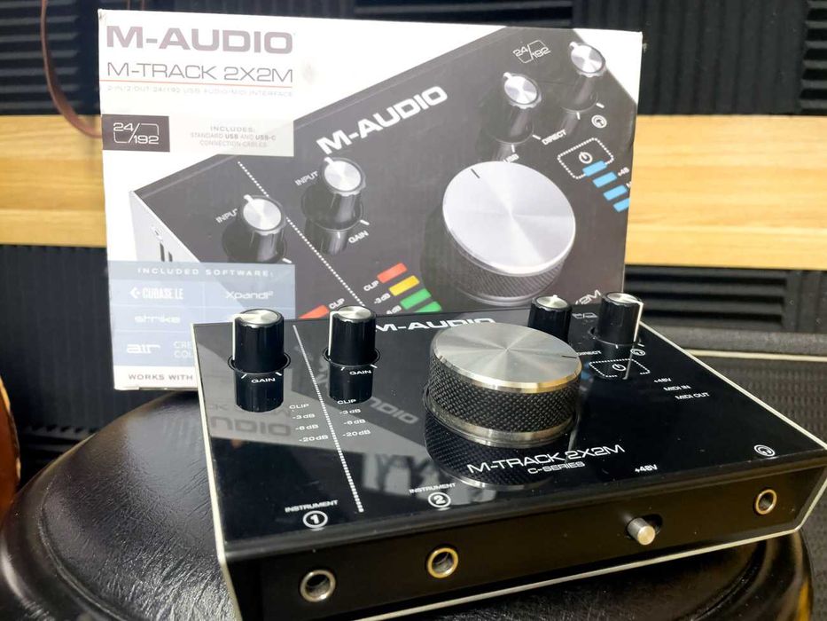 M-Audi M-Track 2x2M interfejs audio, karta muzyczna na USB