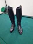 Bota de montar de cabedal