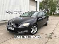 Volkswagen Passat Salon Polska Klimatronik PDC KeyLesGo Oryginał VAT23% Netto: 27000 PLN
