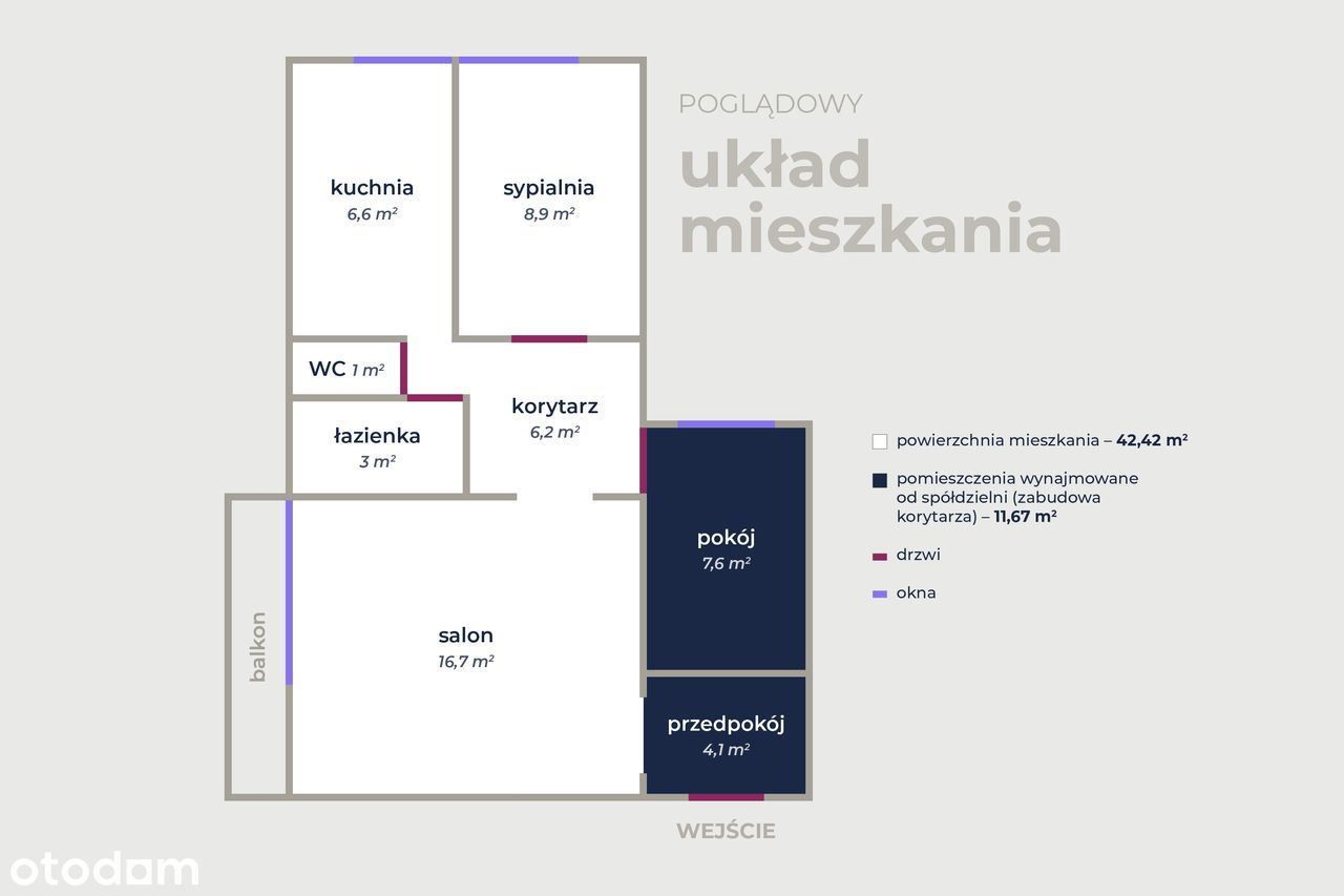 Gotowe do wprowadzenia, umeblowane | po remoncie | balkon | obok lasu