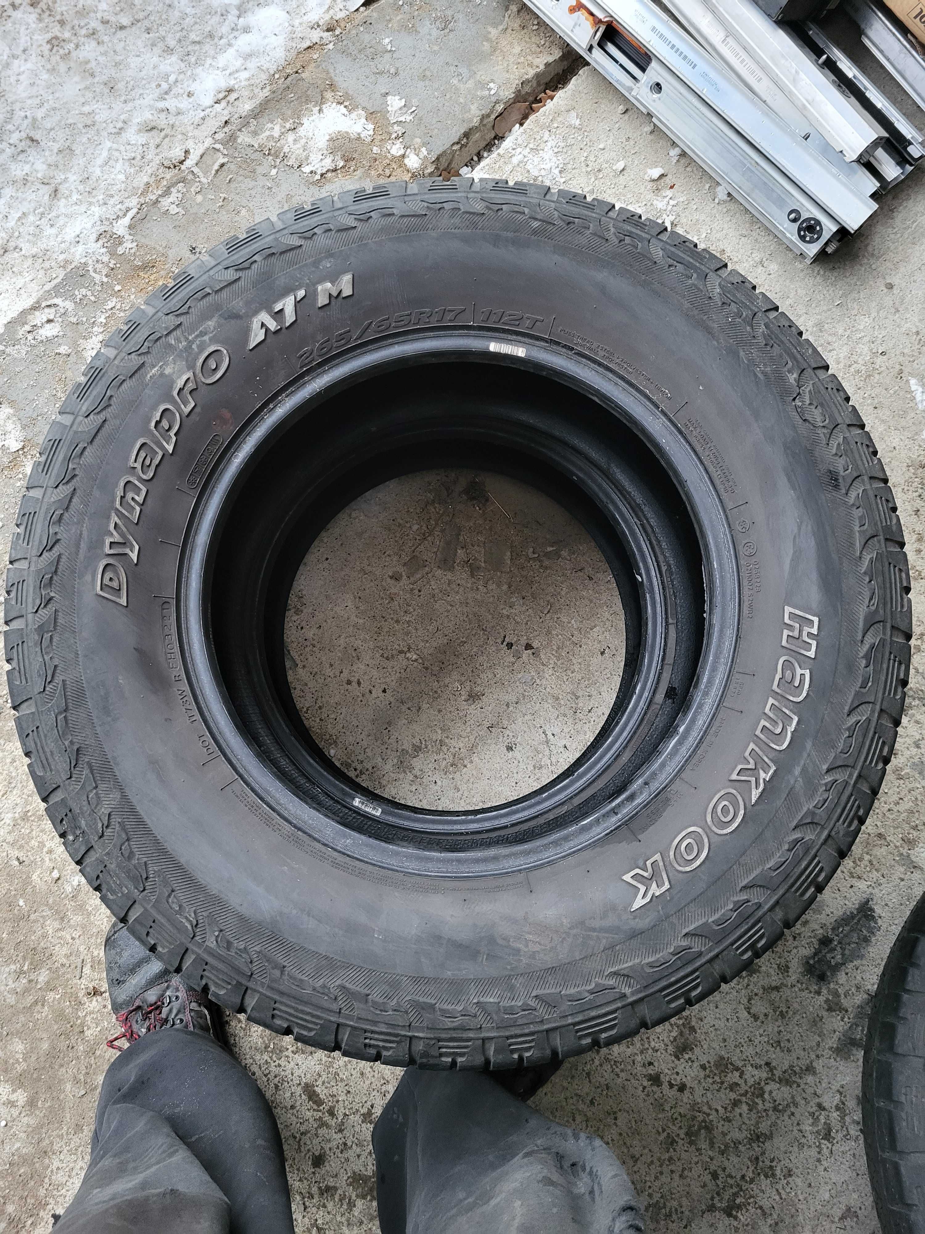 [4szt] Hankook 265/65 r17 Dynapro AT M // 7,25mm!! 2021r MONTAŻ GRATIS