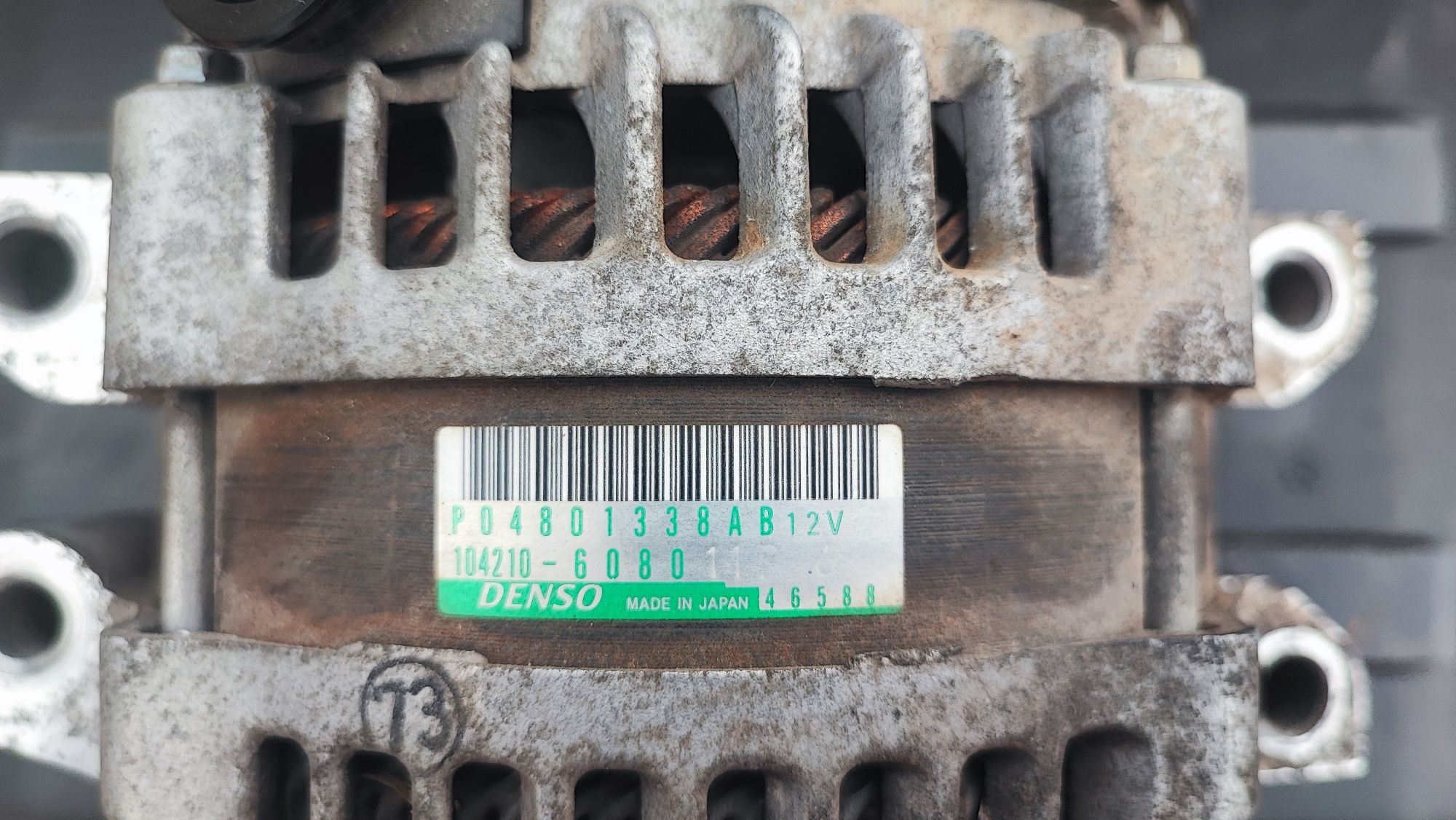 Alternator Denso 104210- 6080 Jeep Wrangler 2.8crd Oryginał