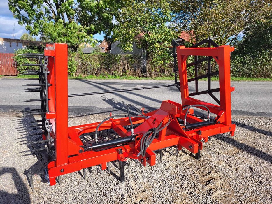 BRONY POLOWE HYDRAULICZNIE składane CIĘŻKIE *5pól *2 siłowniki *20 ząb