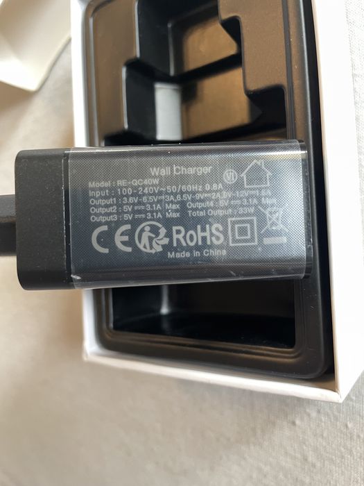 Kostka ładowarka quick charge 3.0 usb RE-QC40W