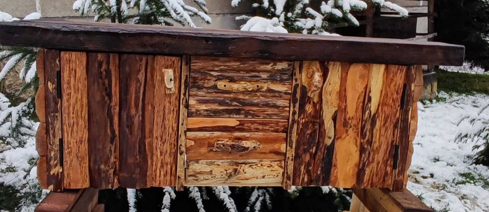 комод із натурального дерева , ручна робота