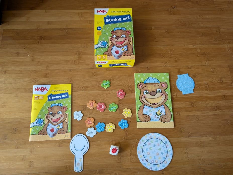 Głodny Miś Haba gra planszowa