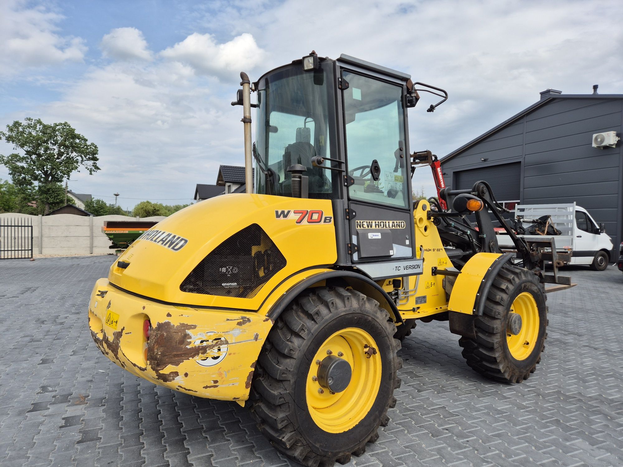 Ładowarka New holland W70B TC 2014r   Jcb atlas terex