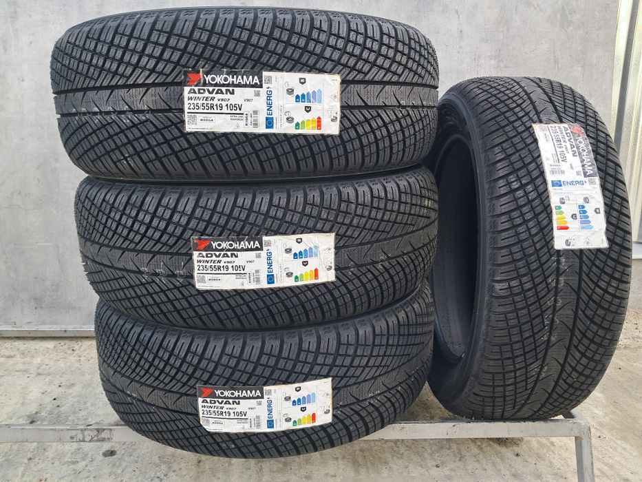 Резина зимова, НОВА, 235/55 R19 Yokohama Advan Winter V907  2025 рік